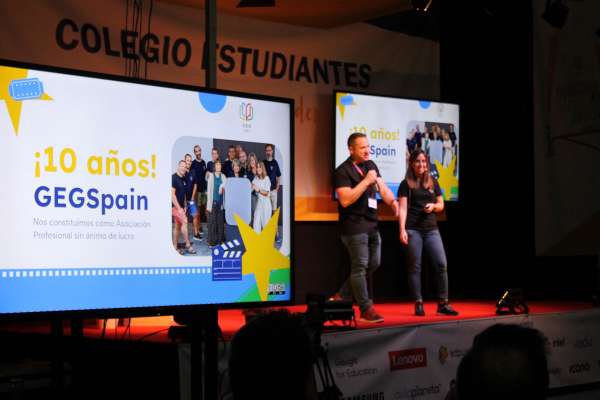 GEG 10º aniversario en Colegio Estudiantes