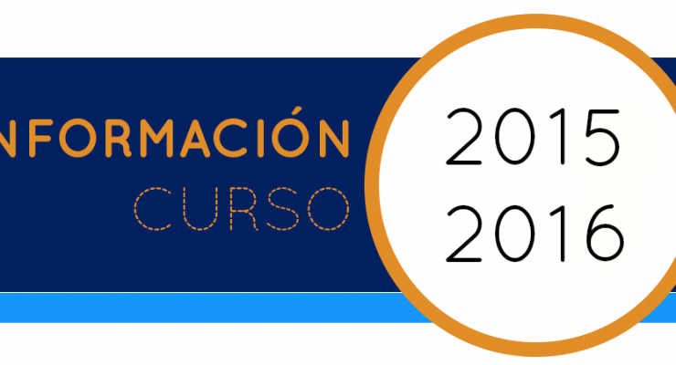 Información Curso 2015-2016