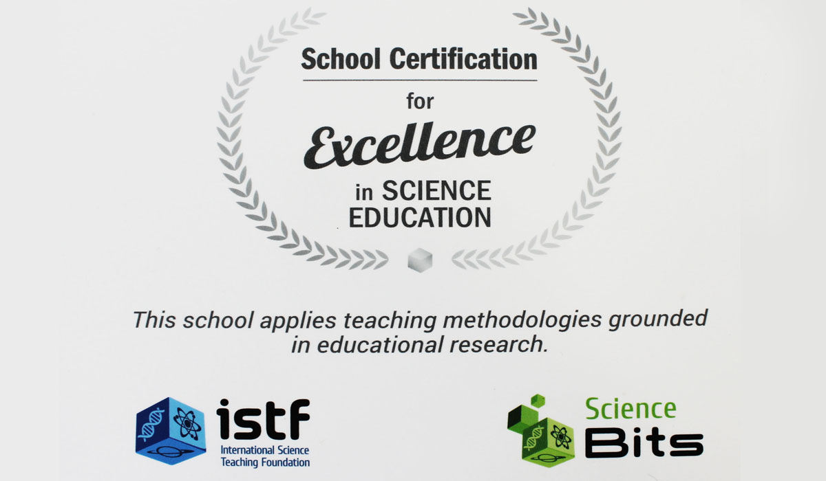 Certificación Science Bits Excellence