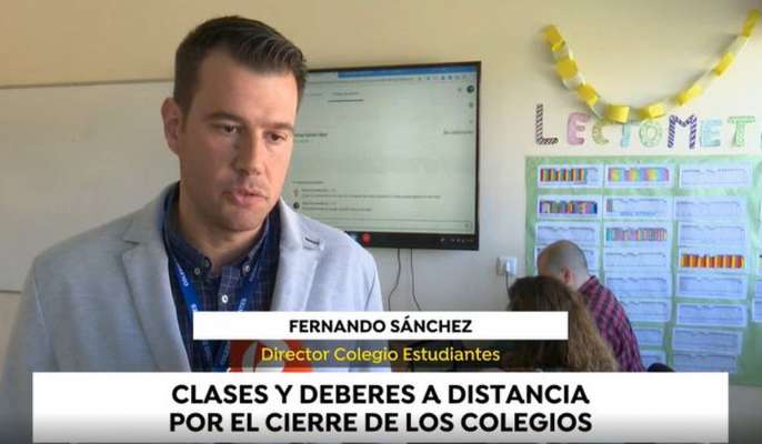 Colegio Estudiantes referente en tecnología educativa