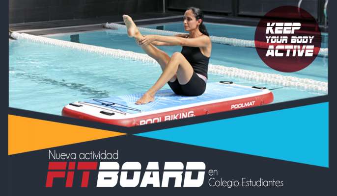 Fitboard en la Escuela de Natación Colegio Estudiantes