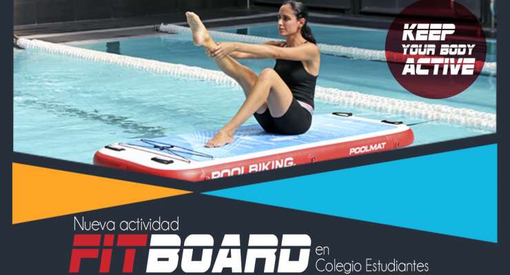 Fitboard en la Escuela de Natación Colegio Estudiantes