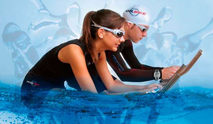 Poolbiking en Colegio Estudiantes