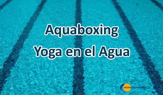 Aquaboxing y Yoga en el Agua en la Escuela de Natación